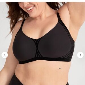 Honeylove Black Supportive Wireless Bra
